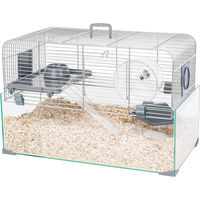 Produktbild von Zolux Panas Hamsterkäfig für Nagetiere aus Metall und Kunststoff 50 x 35 x 29 cm