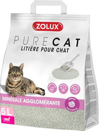 Zolux Parfümiertes mineralisches Klumpenstreu für Katzen 5 Liter - 5 l – Bild 1 von 3