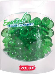 Produktbild von Zolux Perles de Verre Emeraude Bodengrund für Fische in Grün und Weiß