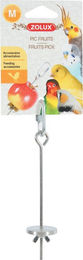 Zolux Pickholz Obstpick aus Metall zum Aufhängen für Vögel in Silber – Bild 1 von 1