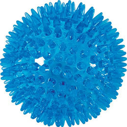 Zolux Picot Pop Hundespielzeug Ball mit Spikes aus TPR in Türkis und Blau für alle Größen - 8 cm – Bild 1 von 5