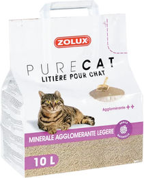 Zolux Pure Cat Katzenstreu mineralisch klumpend leicht 10 l - 10 l – Bild 1 von 4