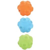 Produktbild von Zolux Rebound-Ball Hundespielzeug aus Gummi bunt 3er Pack