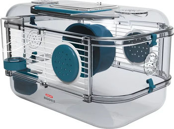Produktbild von Zolux Rody 3 Mini Kleintierkäfig aus Kunststoff für Hamster, Mäuse und Rennmäuse