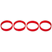 Produktbild von Zolux Rody-Rohre Zubehör 4 Ringe Rot für Nager ø 6 cm