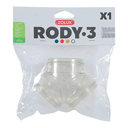 Produktbild von Zolux Rody3 Nagerschlauch Y-Form Tunnel für Nager aus Kunststoff transparent