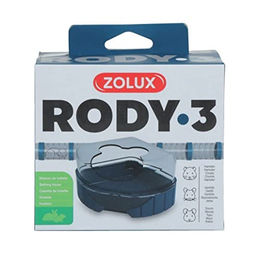Zolux Rody3 Toilettenhaus für kleine Nagetiere in Blau – Bild 1 von 2