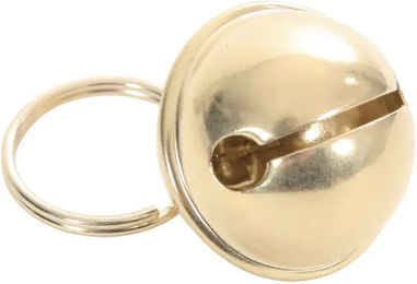 Produktbild von Zolux Römisches Glöckchen für Hunde aus Metall in Gold