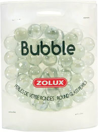 Produktbild von Zolux Runde Glasperlen Bubble Weiß Transparent für Fische