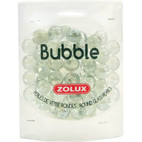Produktbild von Zolux Runde Glasperlen Bubble Weiß Transparent für Fische