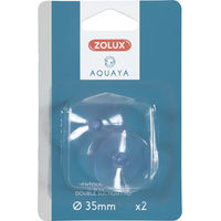 Produktbild von Zolux Saugnäpfe für Aquarien transparent weiß 2er Pack