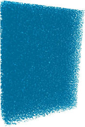 Produktbild von Zolux Schaumstoffpatrone Foam Wiha Blau für Kaninchen Hamster und Frettchen