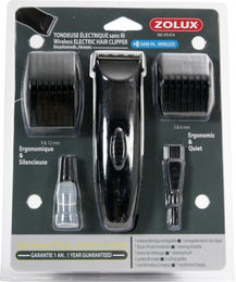 Produktbild von Zolux Schermaschinen Set Schwarz für Haut und Fell