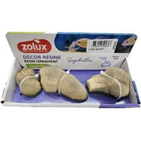 Produktbild von Zolux Seychelles Aquarium-Dekoration Felsen Beige 3er Set