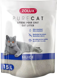 Produktbild von Zolux Silikatstreu Natur für Katzen