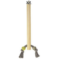 Produktbild von Zolux Sitzstange aus Holz mit Seil für Vögel und Papageien Größe L