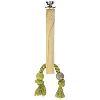 Produktbild von Zolux Sitzstange aus Holz mit Seil für Vögel und Papageien Größe M