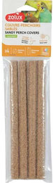 Produktbild von Zolux Sitzstangenabdeckungen für Vögel 4er Pack Braun Beige