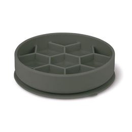 Produktbild von Zolux Slow Feeder Fressnapf aus Silikon für Hunde Größe M Grau