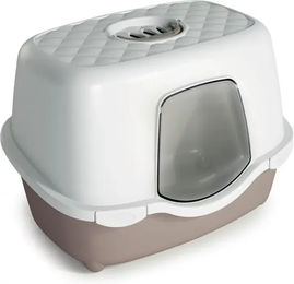 Produktbild von Zolux Smart Haubentoilette aus Kunststoff mit Vordach für Katzen