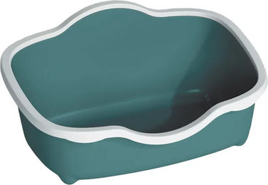 Zolux Smart Très Chic Offene Katzentoilette aus Kunststoff Grün Größe M – Bild 1 von 5
