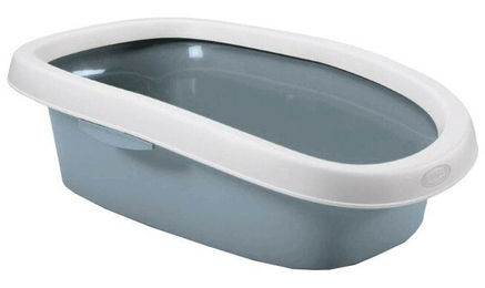 Zolux Sprint 10 Offene Katzentoilette aus Kunststoff Blau – Bild 1 von 5
