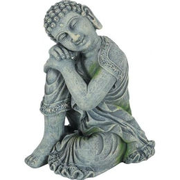 Zolux Statue von Asien Buddha 2 Deko-Figur für Kaltwasser- und Tropenfische in Grau und Bunt – Bild 1 von 1