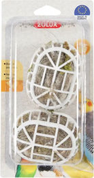 Produktbild von Zolux Stopfen für Kugelnester für Vögel aus Kunststoff Weiß 2er Pack