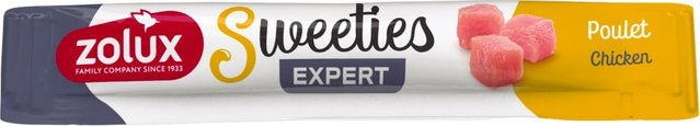 Produktbild von Zolux Sweeties Creme Katzenleckerli mit Huhn 14 g - 14 g