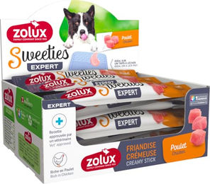 Zolux Sweeties Creme-Stick Huhn für Hunde 14 g ohne Zucker und Aromastoffe – Bild 1 von 2