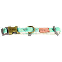 Produktbild von Zolux Taiga Hundehalsband aus Polyester in Blau Türkis Größe 1