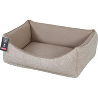 Produktbild von Zolux TIAKI Willow Schlafsofa für Katzen und kleine Hunde aus Baumwolle in Grau und Beige
