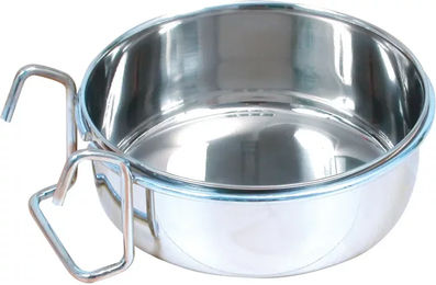 Produktbild von Zolux Tränke aus Edelstahl für Vögel in Silber