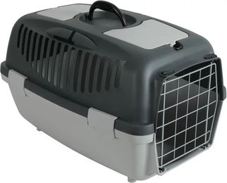 Zolux Transportbox Gulliver 2 für Hunde und Katzen kleine Rassen Grau Schwarz Größe L – Bild 1 von 4