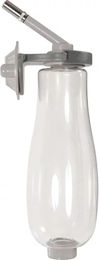 Produktbild von Zolux Trinkflasche aus Glas für Nagetiere in Grau Transparent mit Befüllung von oben