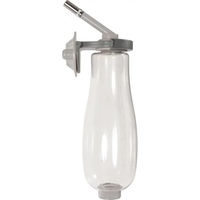 Produktbild von Zolux Trinkflasche aus Glas für Nagetiere in Grau Transparent mit Befüllung von oben