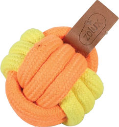 Produktbild von Zolux Twist Ballspielzeug aus Seil für Hunde in Bunt Orange