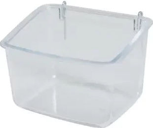 Produktbild von Zolux Universal-Vogelhaus in Weiß und Transparent