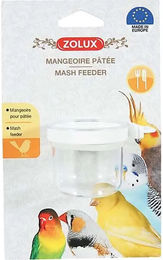 Produktbild von Zolux Vogelhaus Futternapf aus Kunststoff für Wildvögel in Weiß und Transparent