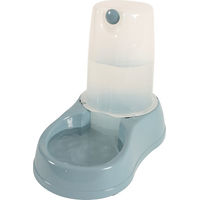 Produktbild von Zolux Wassernapf aus Kunststoff in Blau und Transparent für alle Tierarten und Altersstufen - 3,5 l