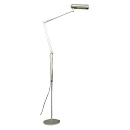 Zoo Med AFL-10E AvianSun Deluxe Standleuchte zur Beleuchtung von Papageienkäfigen in Silber – Bild 1 von 2