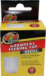 Zoo Med Arboreal Feeding Cup Nachfüllpackung für Echsen aus Kunststoff 12 Stück – Bild 1 von 2