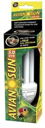 Zoo Med AvianSun 5.0 Bird UVB Compact 26W Vogel UV-Lampe 1 Stück - 26 Stk. – Bild 1 von 2