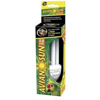 Produktbild von Zoo Med AvianSun 5.0 Bird UVB Compact 26W Vogel UV-Lampe 1 Stück - 26 Stk.