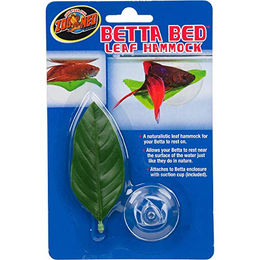 Produktbild von Zoo Med BL-20E Betta Bed Grüner Ruheplatz in Blattform für Kampffische