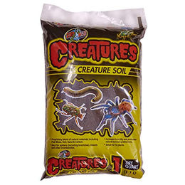 Produktbild von Zoo Med Creature Soil Substrat für Insekten und Spinnen 907 g