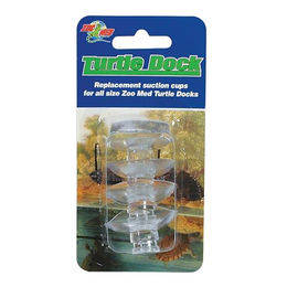 Produktbild von Zoo Med Ersatz-Saugnäpfe für Schildkröten-Docks 4er-Pack transparent