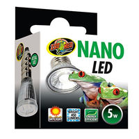 Produktbild von Zoo Med ES-5NE Nano LED 5 W energiesparende Beleuchtung für Nano-Terrarien für Geckos, Frösche und Insekten