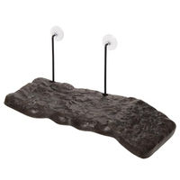 Produktbild von Zoo Med eTurtle Dock MED Sonnenplatz für Wasserschildkröten aus Kunstharz in Schwarz und Braun Größe M - 1 Stk.