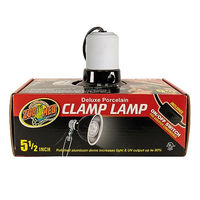 Produktbild von Zoo Med LF-11ec Porzellan Klemmlampe für Reptilien Vögel und kleine Säugetiere bis max. 60 W 14 cm - 1 Stk.